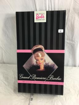 NIB Collector Edition Barbie Doll Grand Premiere Doll 14"tall Box