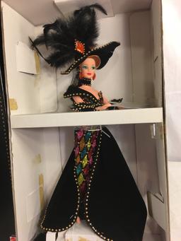 NIB Collector Barbie Masquerade Ball Barbie By Bob Mackie Doll Box Size: 17.5"Tall Box