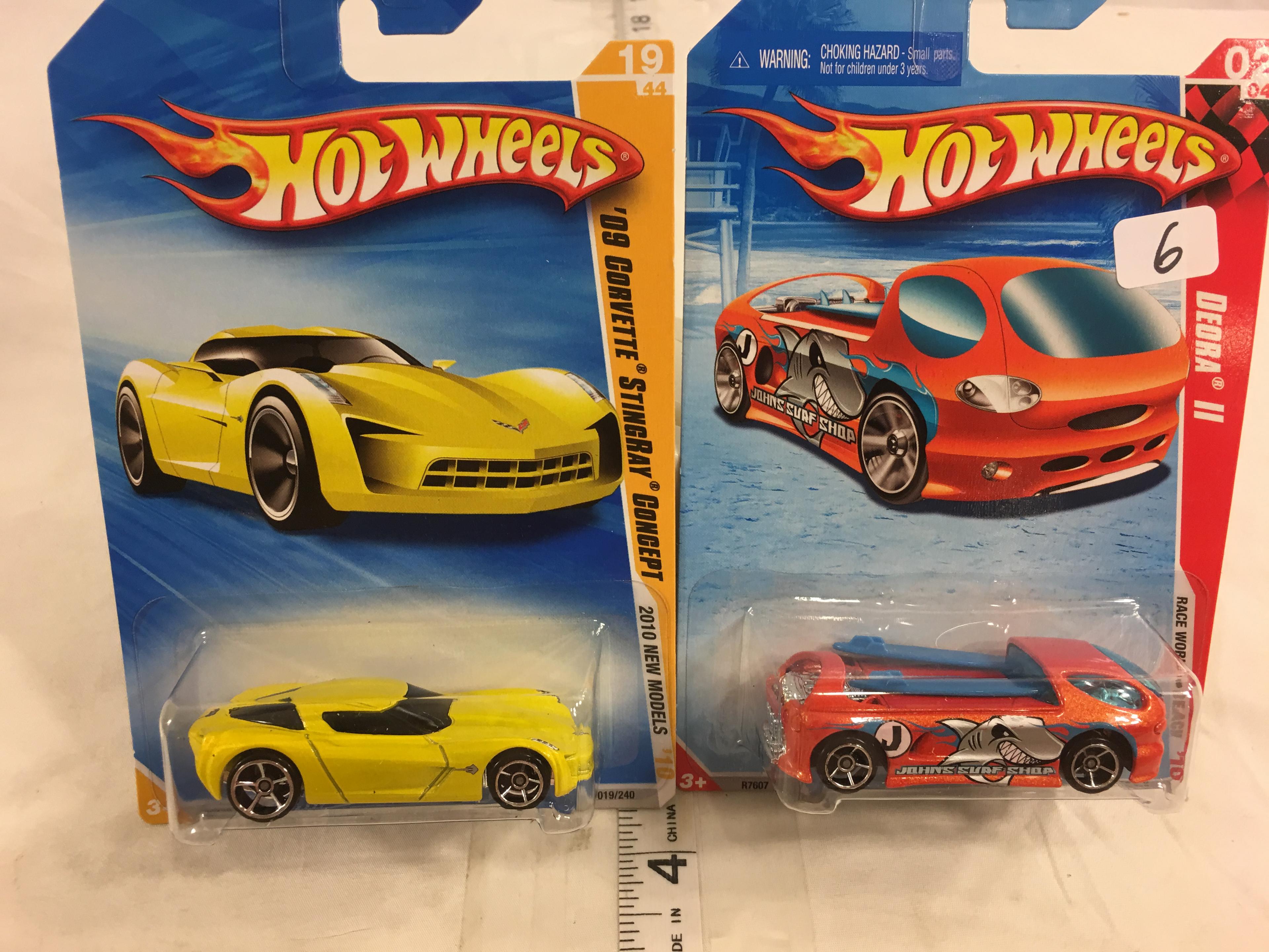 Lot of 2 Pieces Collector New in Package Hot wheels cars 1/64 Scale DieCast Metal & Plastic  Parts