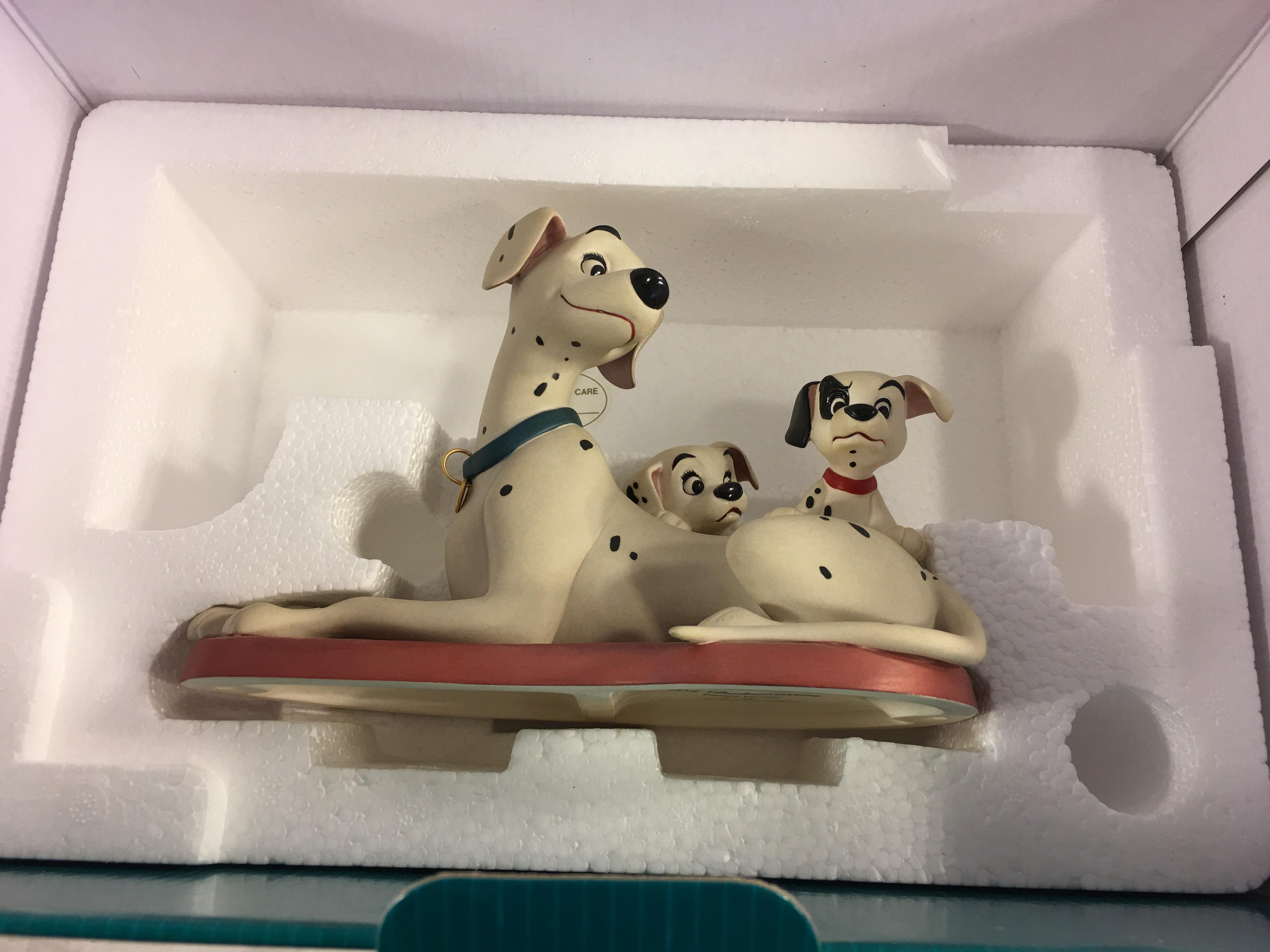 Classics Walt Disney Perdita 101 Dalmatians Patient Perdita Box: 11.5x8x8" has damage