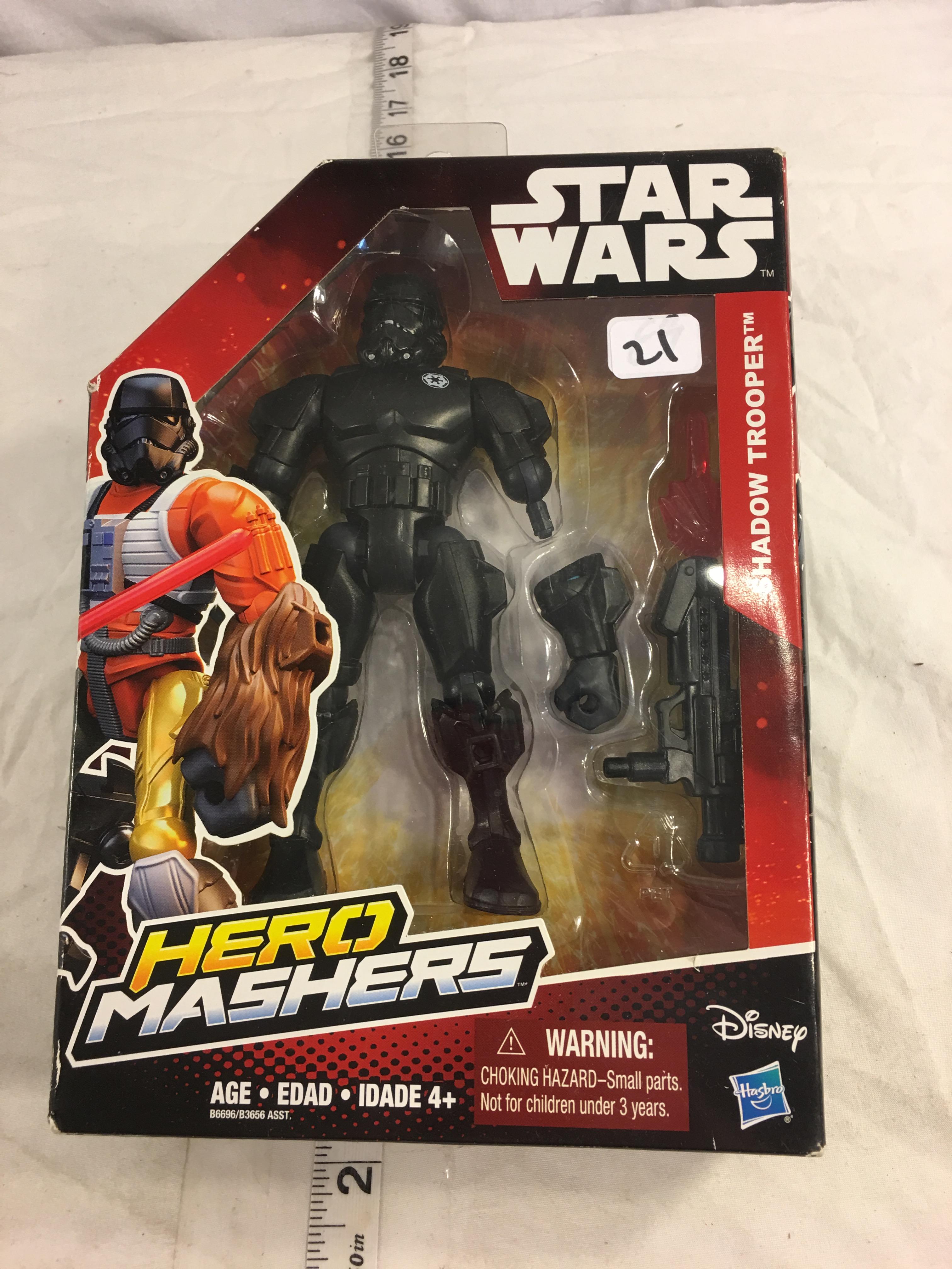 NIP Collector Star Wars  Hero Mashers Hasbro Disney  Shadow Trooper Action Figure 7.5"tal