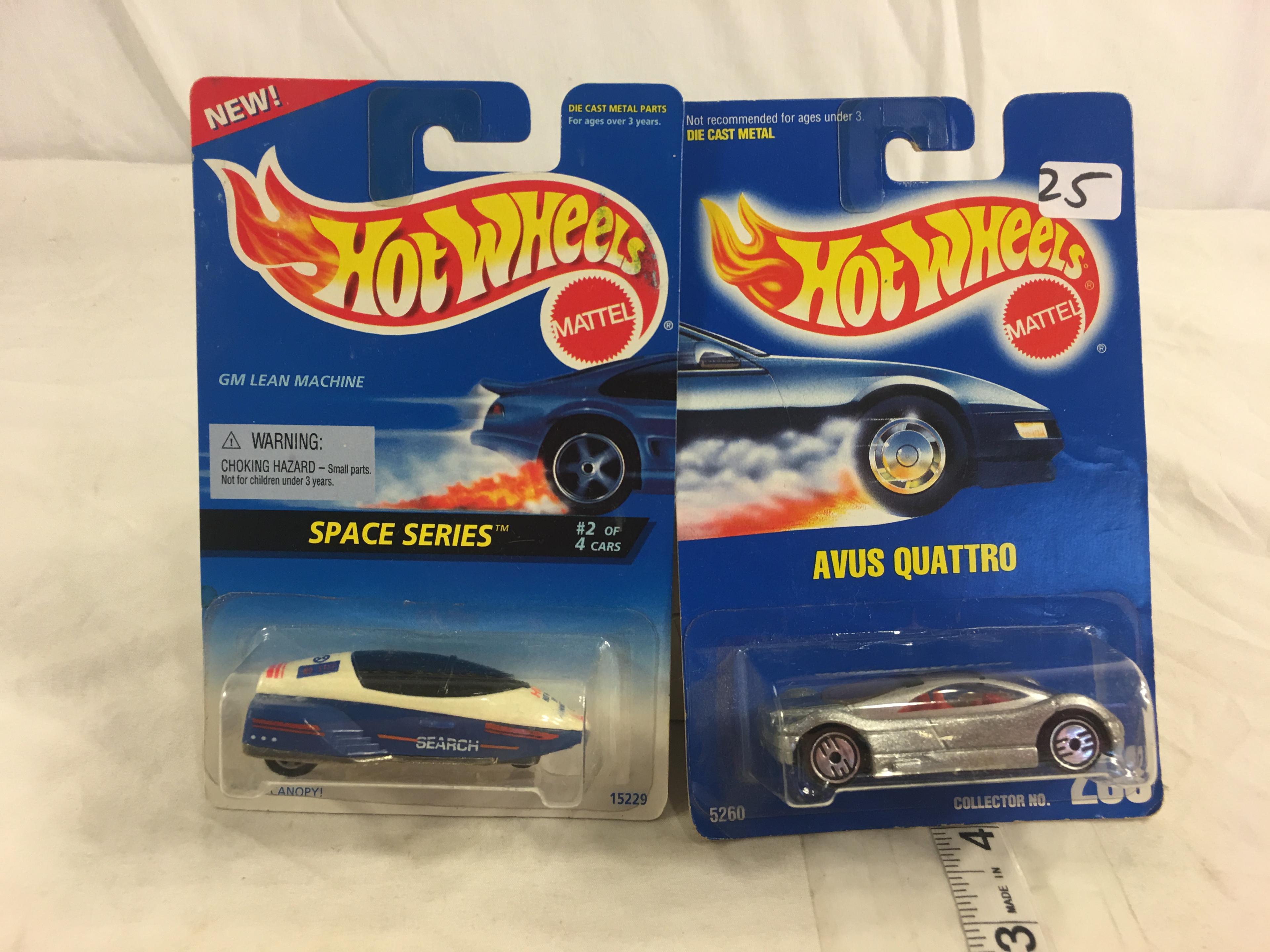 Lot of 2 Pieces Collector New in Package Hot wheels 1/64 Scale Die-cast Metal & Plastic Parts