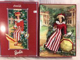 Collector NIB Barbie Coca Cola After The Walk Barbie 2nd In a Series Barbei doll 14.5"tall Box