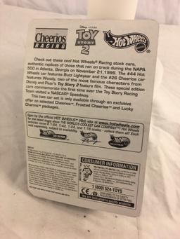 Collector NIP Hot wheels Mattel Disney Toy Story 2 Cheerios Racing Special Edition Cars 1/64 Scale