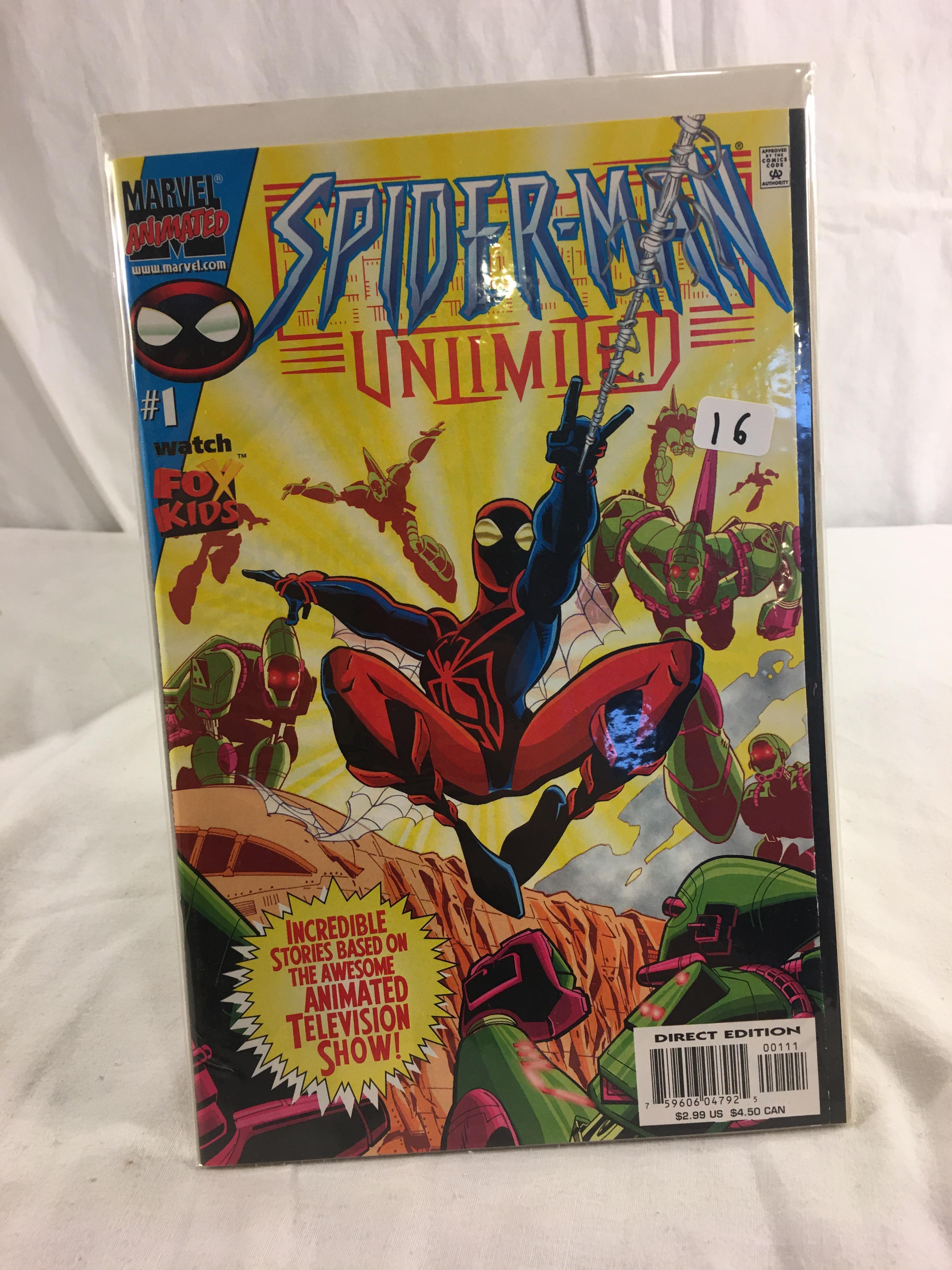 Collector Marvel Animated Comics Spider-Man Unlimited No.1
