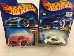 Lot of 2 Pieces New in Package Hot wheels Mattel 1/64 Scale Die-Cast Metal & Plastic Parts Cars