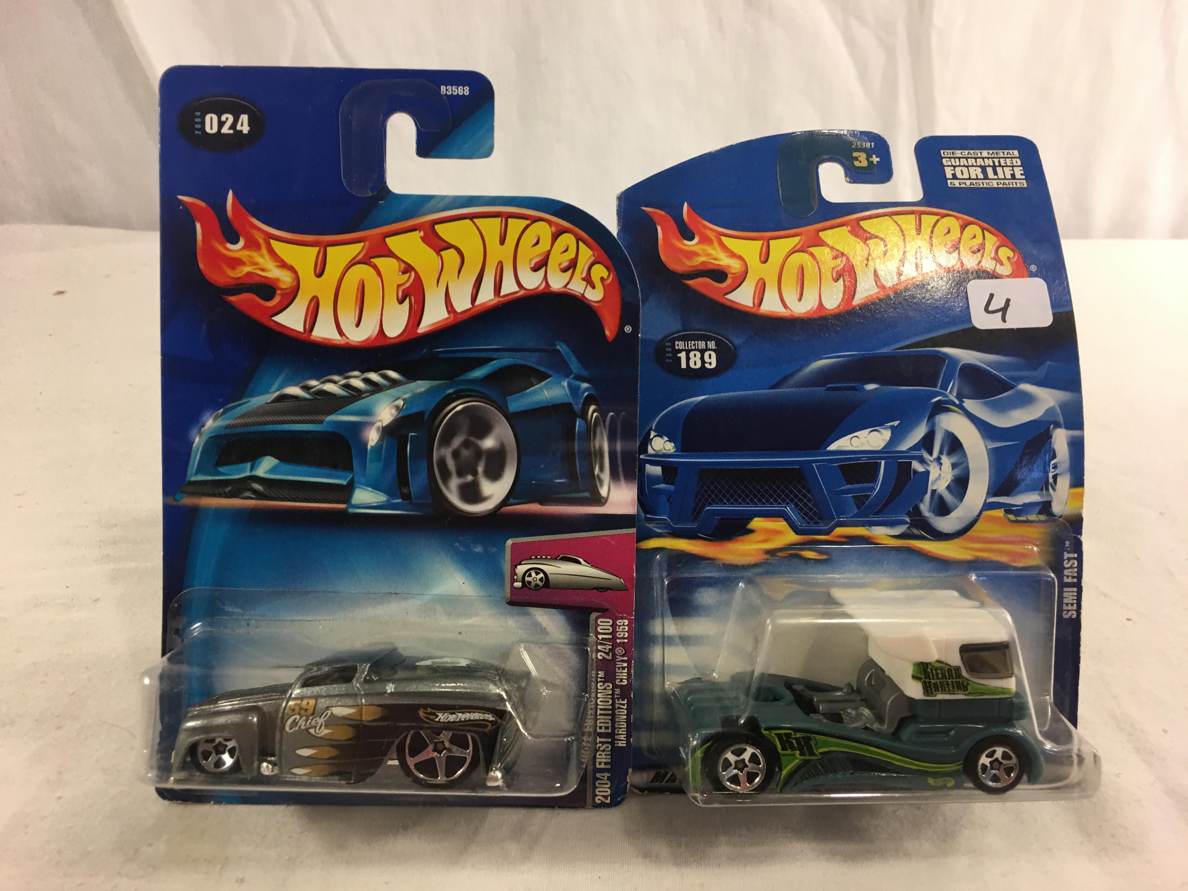 Lot of 2 Pieces New in Package Hot wheels Mattel 1/64 Scale Die-Cast Metal & Plastic Parts Cars