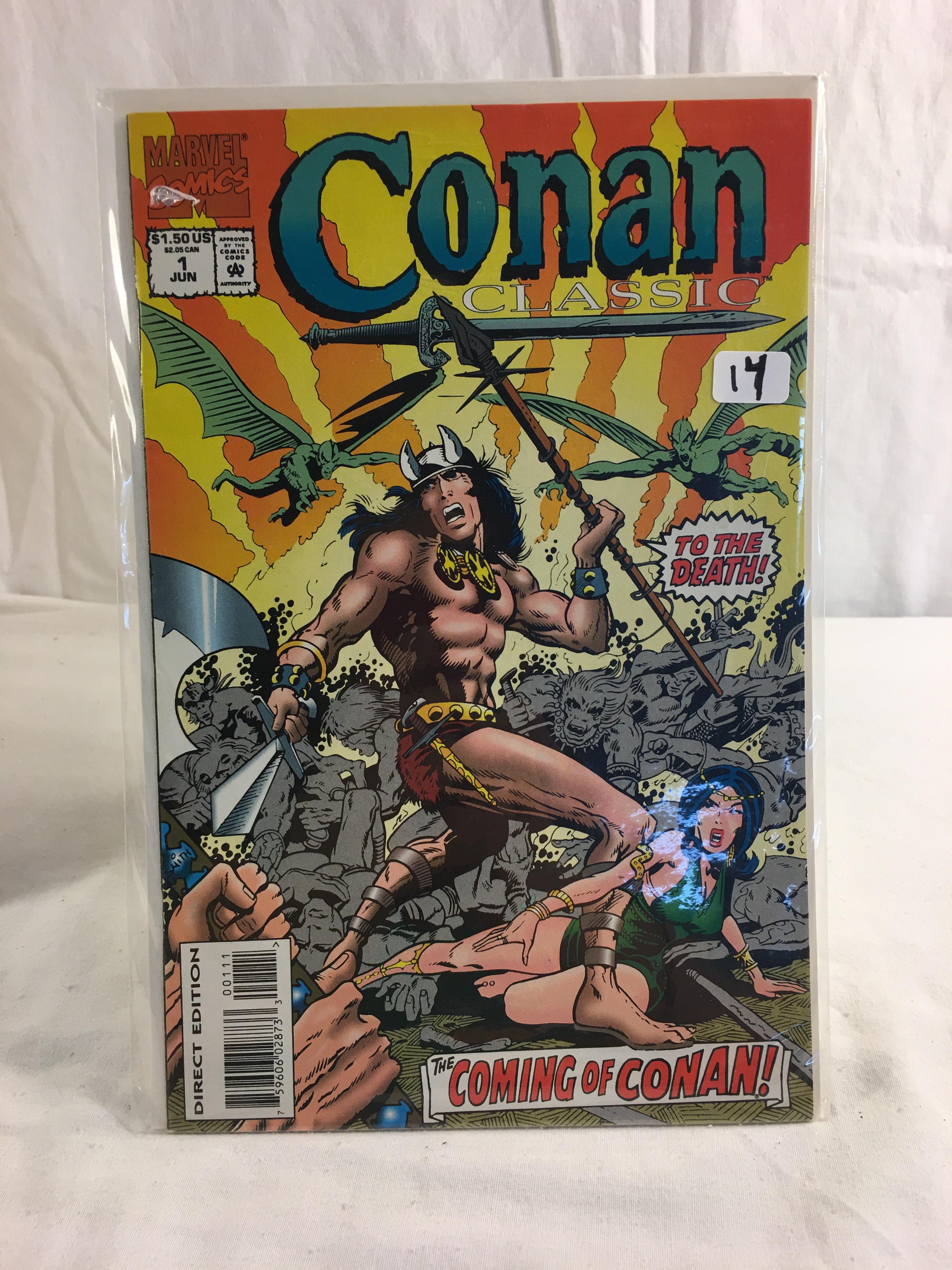 Collector Marvel Comics Conan Classic The Coming Of Conan Comic Book No.1