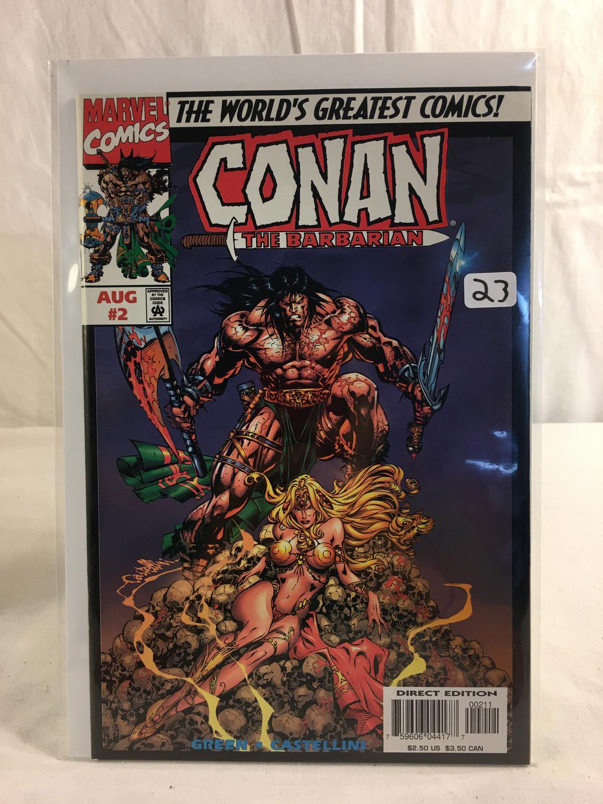 Collector Marvel Comics The Barbarian With A Vegeance Comic Book No.2