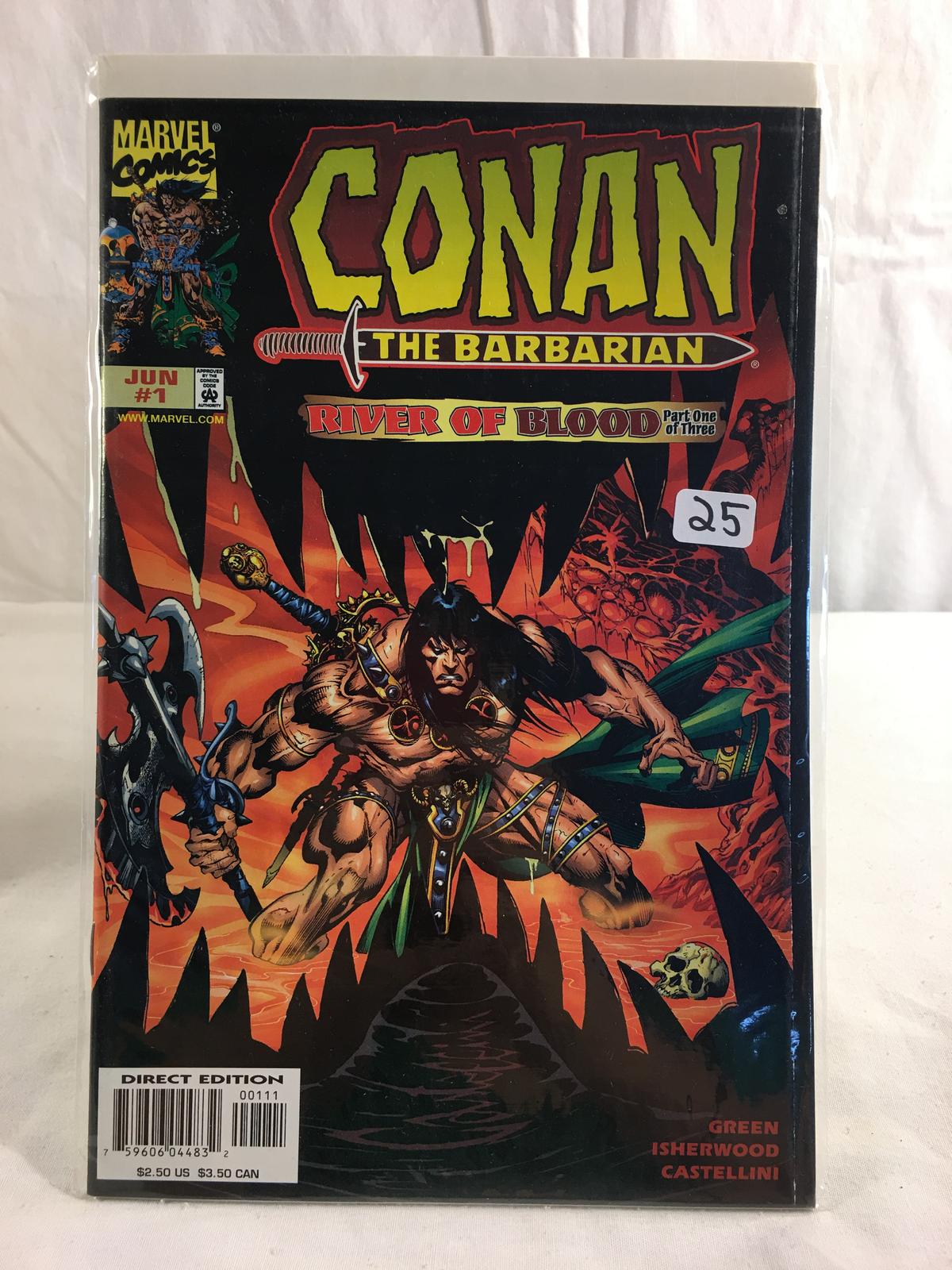 Collector Marvel Comics The Barbarian River Of Blood Part one Of Three Comic Book #1