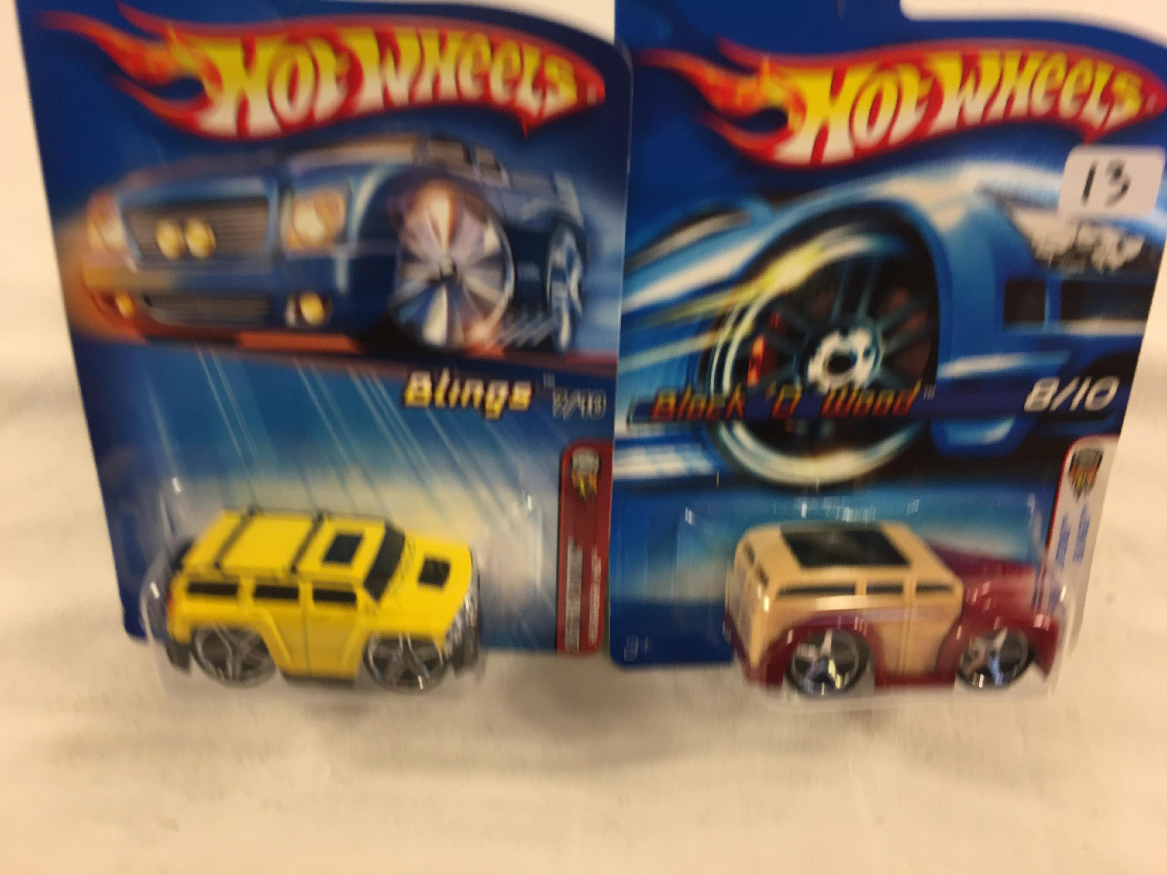 Lot of 2 Pieces Collector New in Package Hot wheels cars 1/64 Scale DieCast Metal & Plastic  Parts