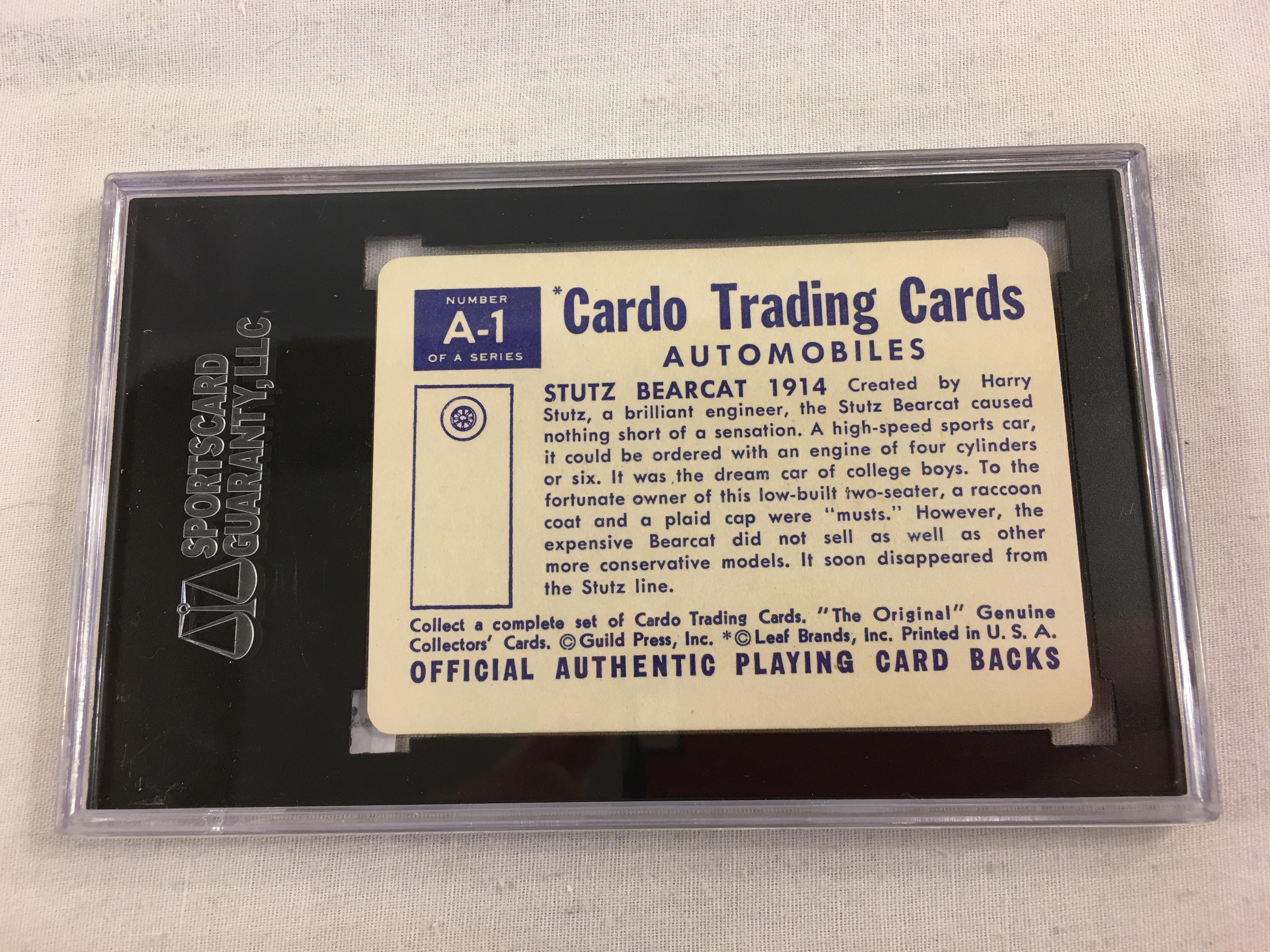 Vintage 1958 Leaf A-1 Stutz Bearcat 1914 Cardo Card Automobiles SCG 92 NM/MT+8.5 SG 1294697-152