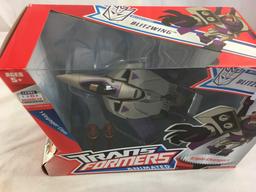 Collector NIB Hasbro Trandformers Animated Deception Blitzwing Action Figure Sz: 8"