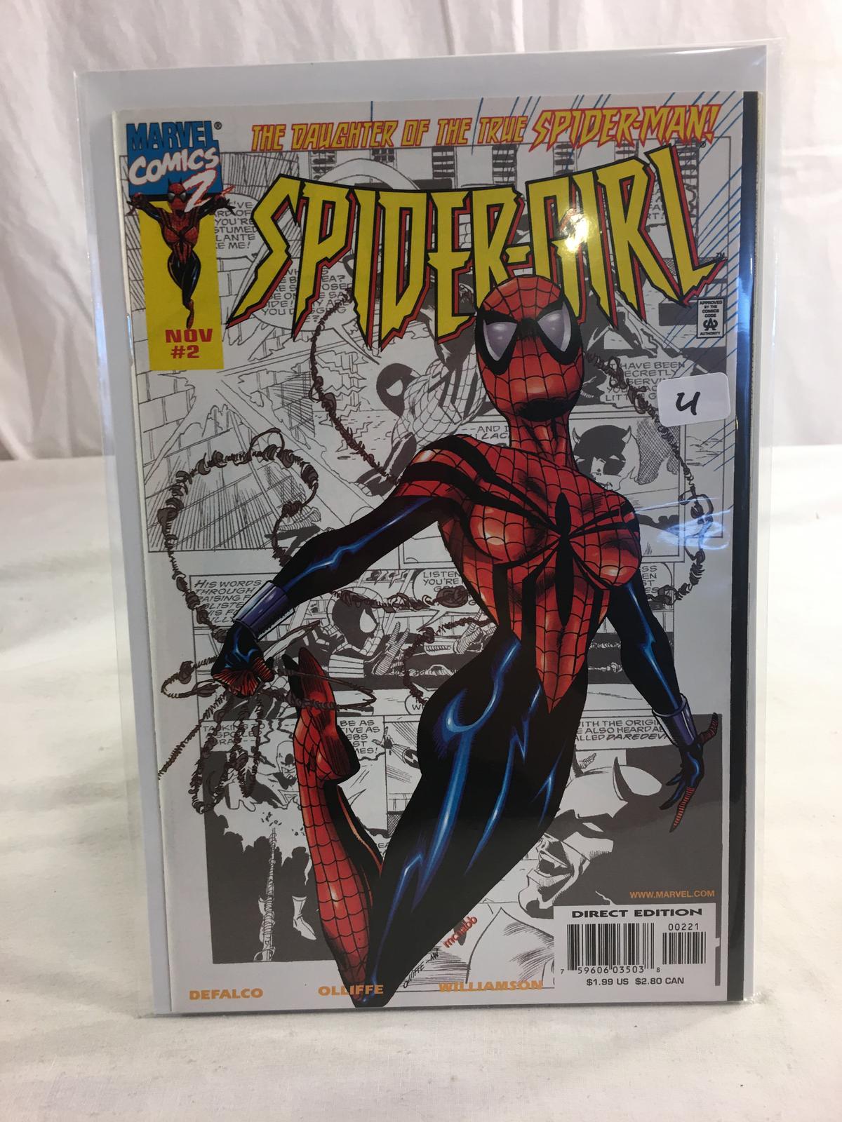 Collector Marvel Comics 2 The Daughter Of The True Spider-man Spider-Girl Comic Book #2