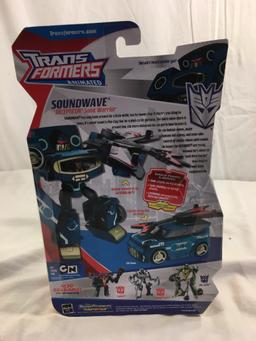 Collector Hasbro Tranformers Animated Soundwave Decepticon Deluxe Class 12"