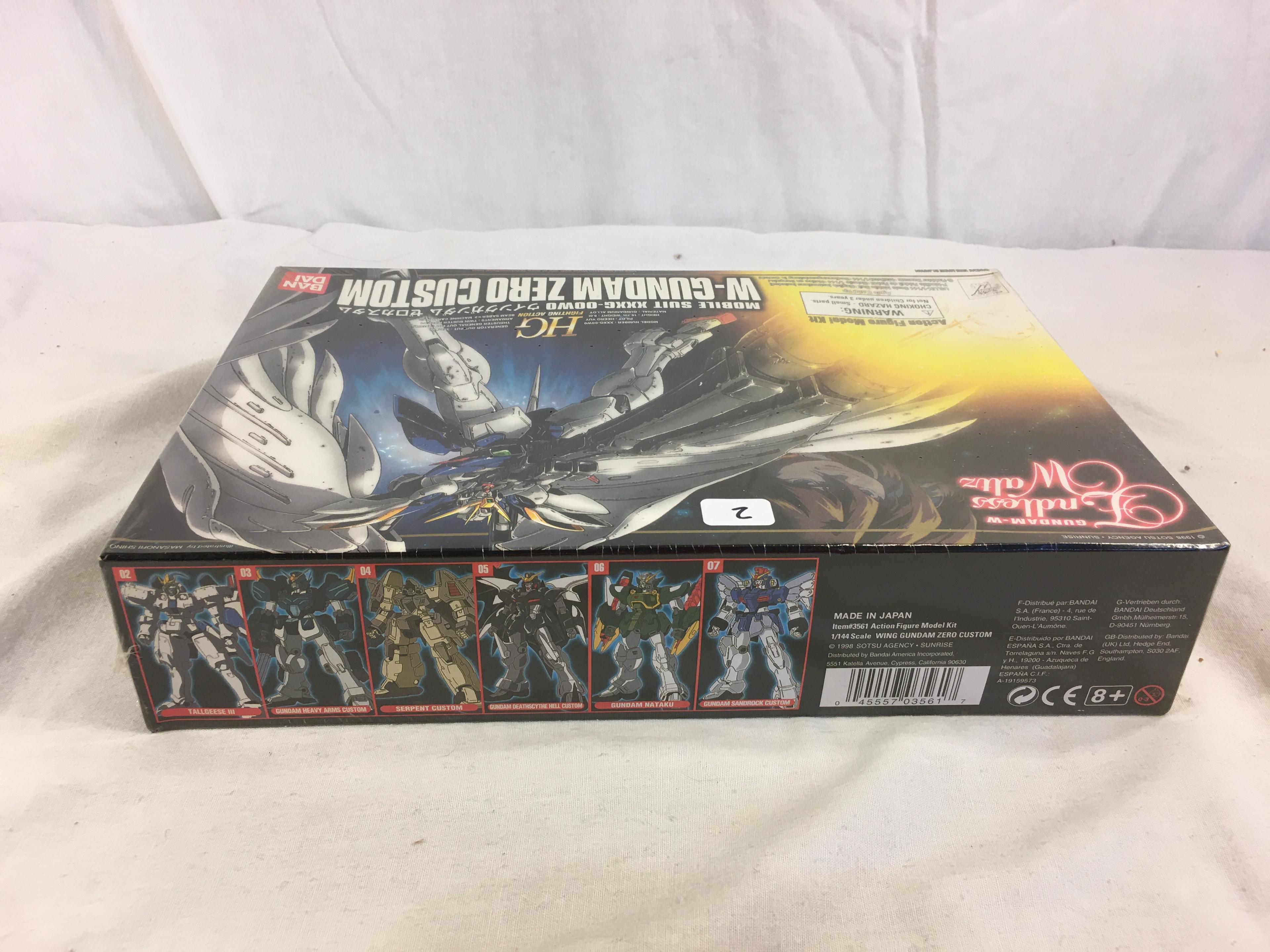 New Sealed Bandai Gundam-W Endless Waltz W-Gundam Zero Custom Action Figure Model Kit