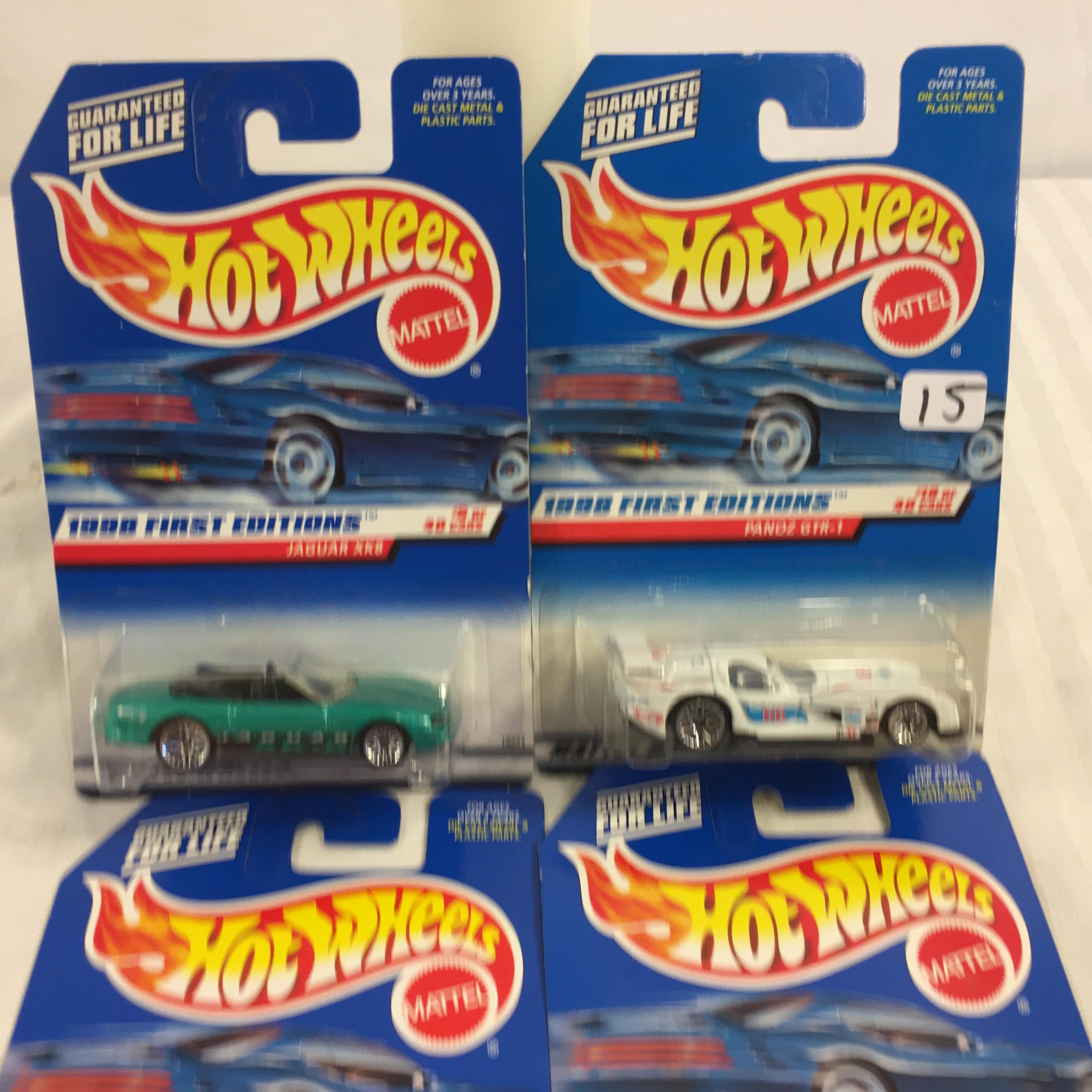 Lot of 4 Pieces Collector New in Package Hot wheels 1/64 Scale Die-cast Metal & Plastic Parts