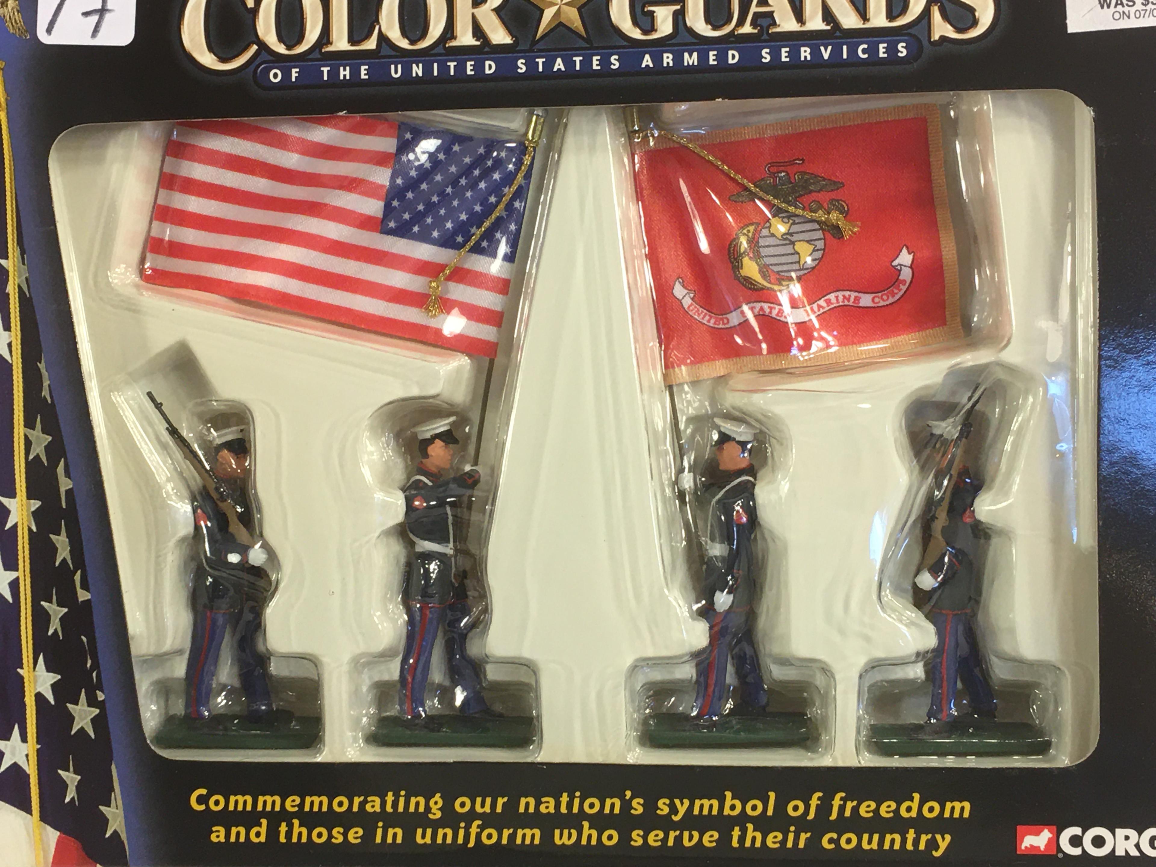 Collectoe Corgi Color Guards Hand Painted 1:32 Scale Die Cast Metal