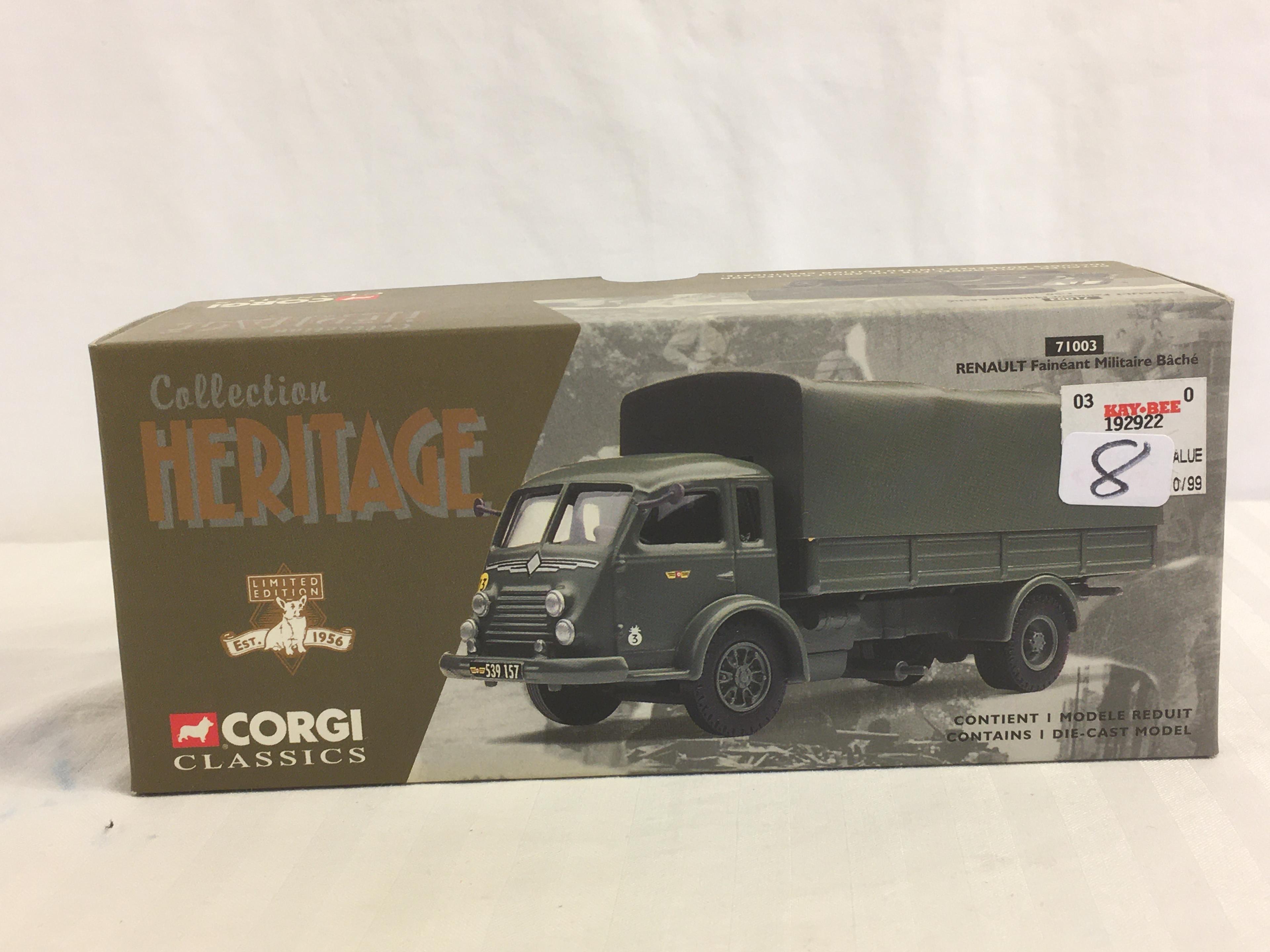 Collector Corgi Classics Renault Military Bus 1:50 Scale Die Cast Limited Edition