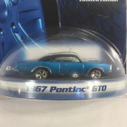 Collector NIP Hot wheels Real Riders Limited Edition 1967 Pontiac GTO 1/64 Scale DieCast