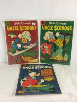 Lot's Of 2 Collector Vintage Dell Comics Walt Disney's Uncle Scrooge Comic Books  #11.12. May
