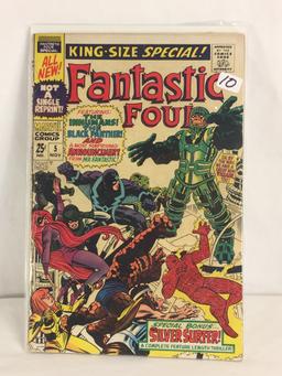 Collector Vintage Marvel Comics King-Size Special Fantastic Four Comic Book No.5