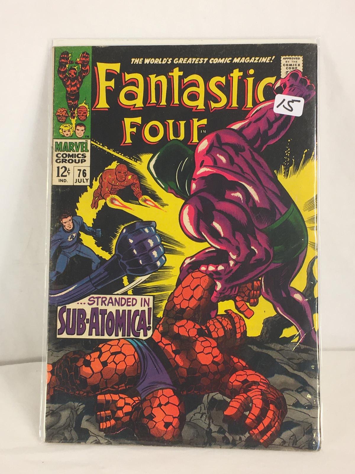 Collector Vintage Marvel Comics Fantastic Four Comic Book No.76