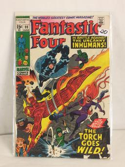 Collector Vintage Marvel Comics Fantastic Four Comic Book No.99