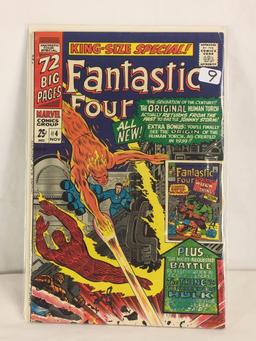 Collector Vintage Marvel Comics King-Size Special Fantastic Four Comic Book No.4