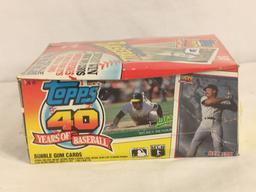 Collector NIB Factory Sealed Topps 1991 40 Years Of Baseball Major League Trading Cards