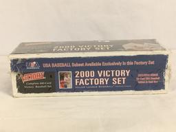 Collector NIB Factory Sealed UpperDEck 2000 Victory Set Major League Baseball Trading Cards