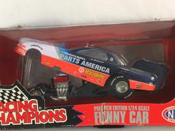 Collector Racing Champions Premier Edition 1/24 Scale Funny Car Parts America 1996 Edition