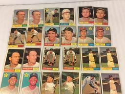 Lot of 30 Collector Vintage Baseball Sport Trading Cards  Assorted Players and Sport Cards