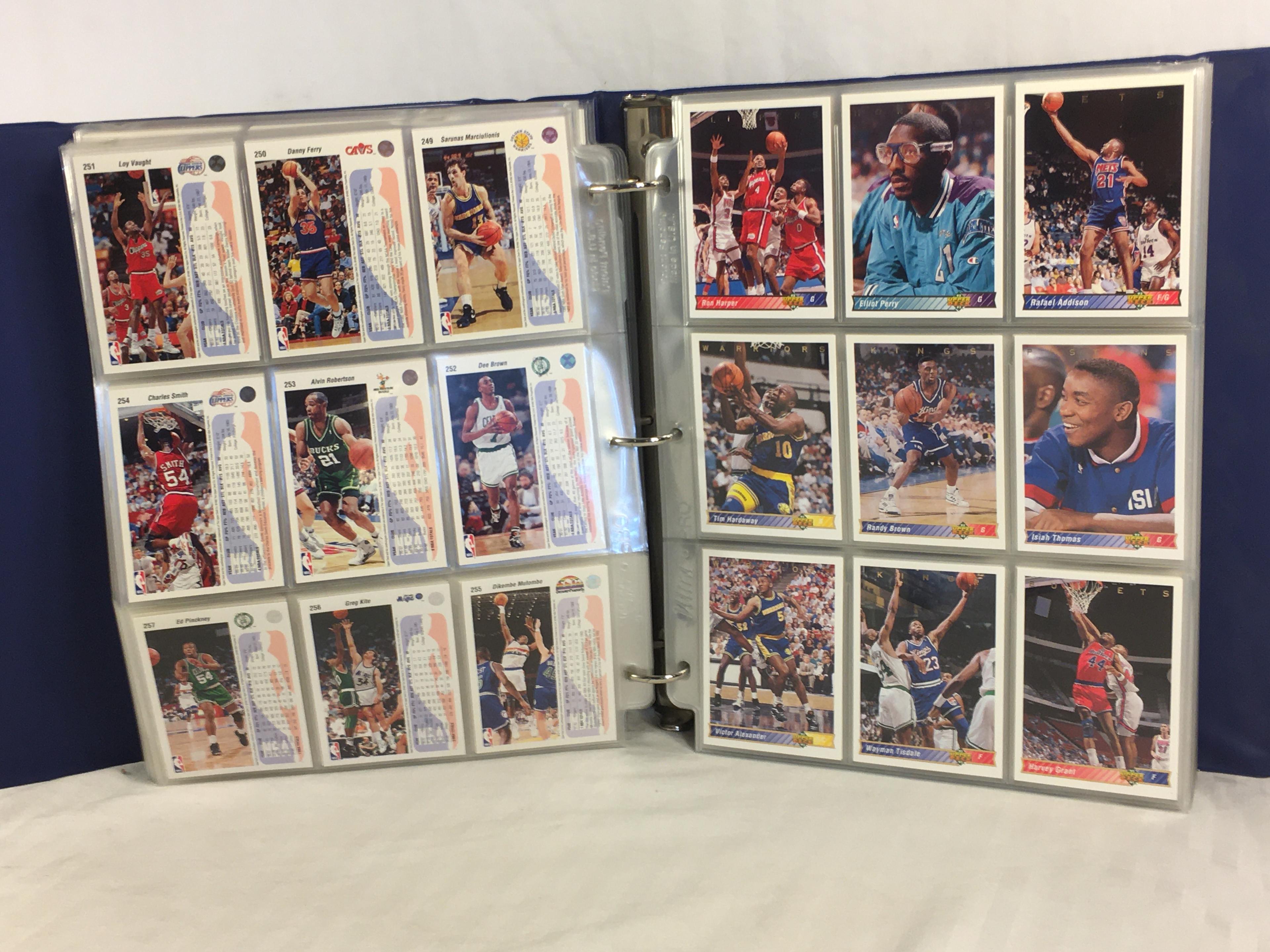 Collector Loose Cards in Binder 1992 NBA Basketball Sport Trading Cards - See Pictures