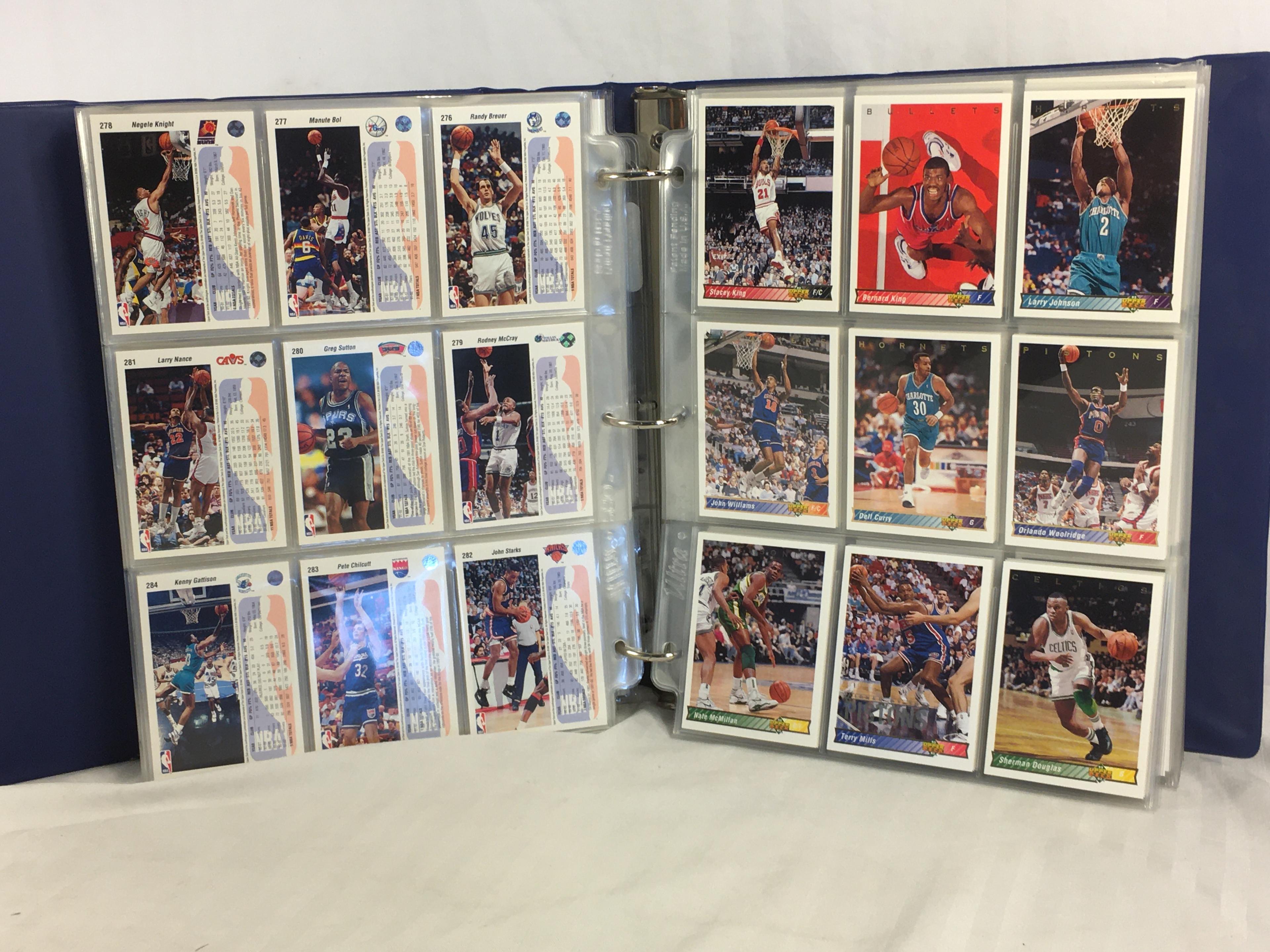 Collector Loose Cards in Binder 1992 NBA Basketball Sport Trading Cards - See Pictures