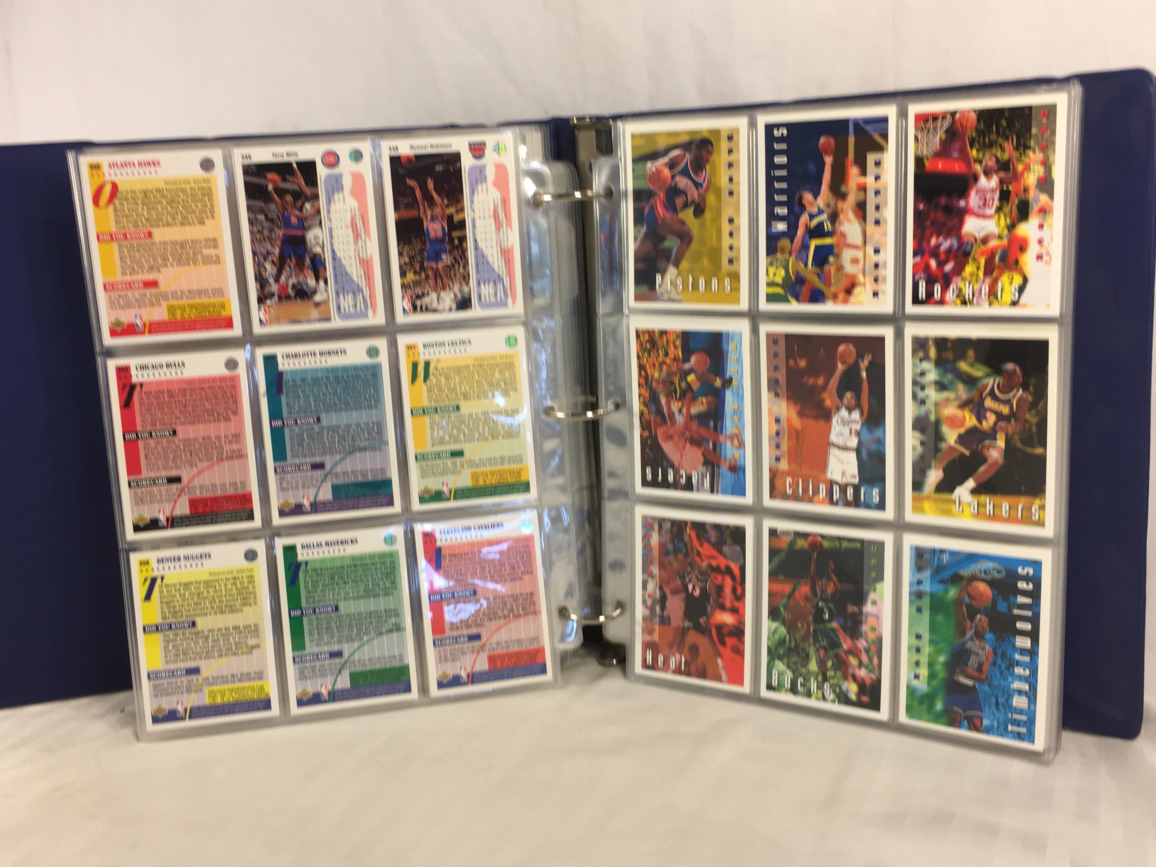 Collector Loose Cards in Binder 1992 NBA Basketball Sport Trading Cards - See Pictures