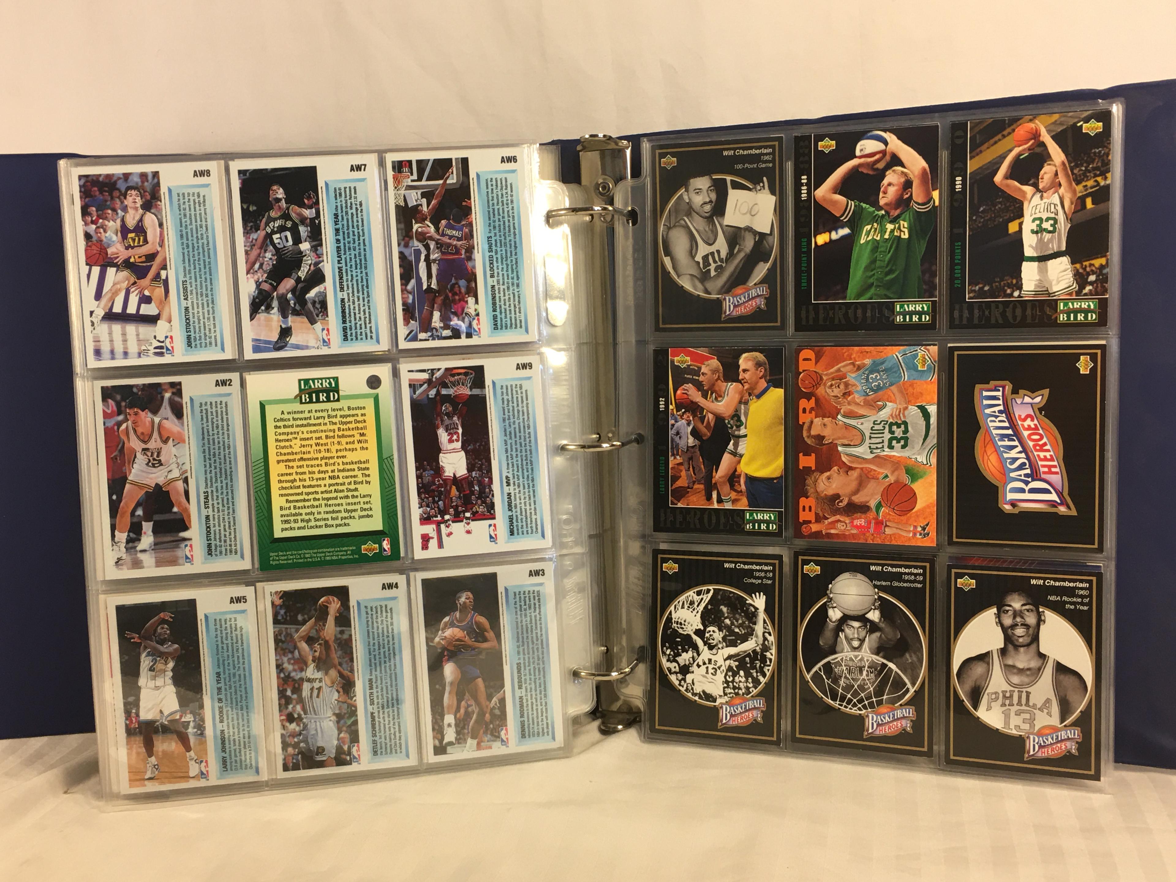 Collector Loose Cards in Binder 1992 NBA Basketball Sport Trading Cards - See Pictures