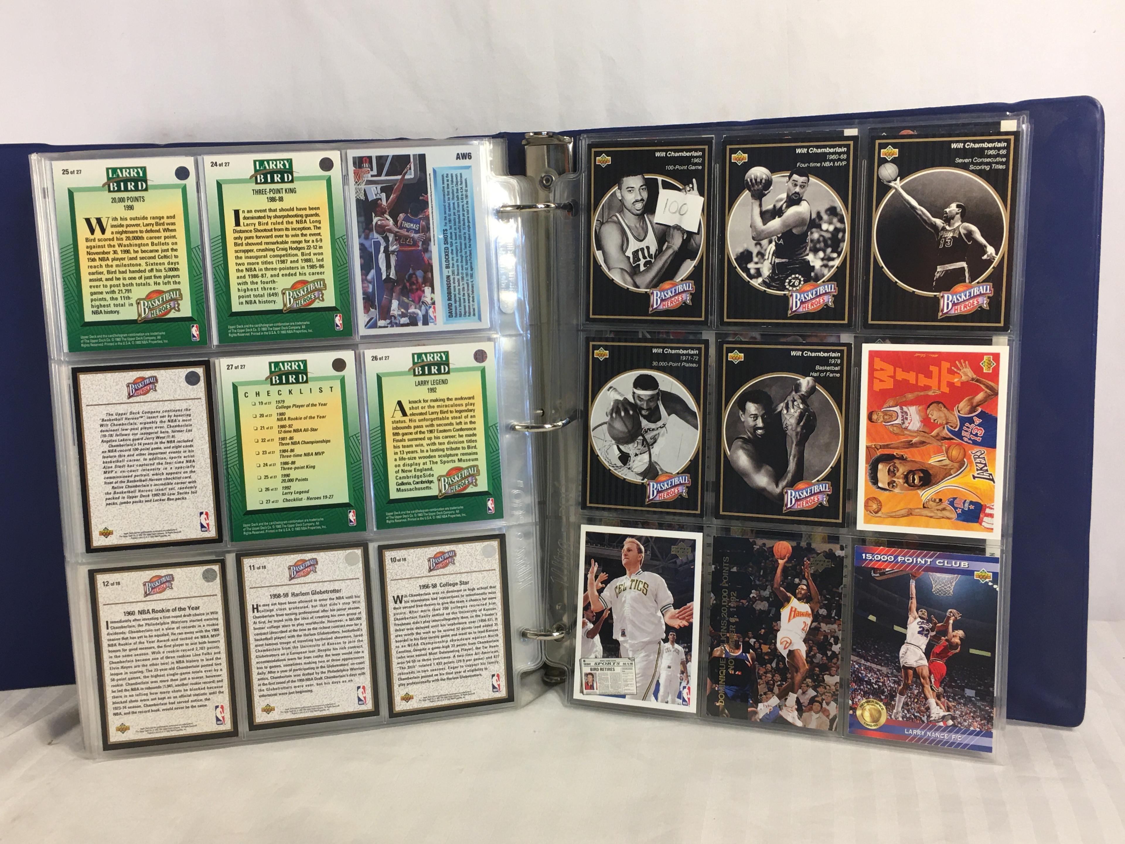 Collector Loose Cards in Binder 1992 NBA Basketball Sport Trading Cards - See Pictures