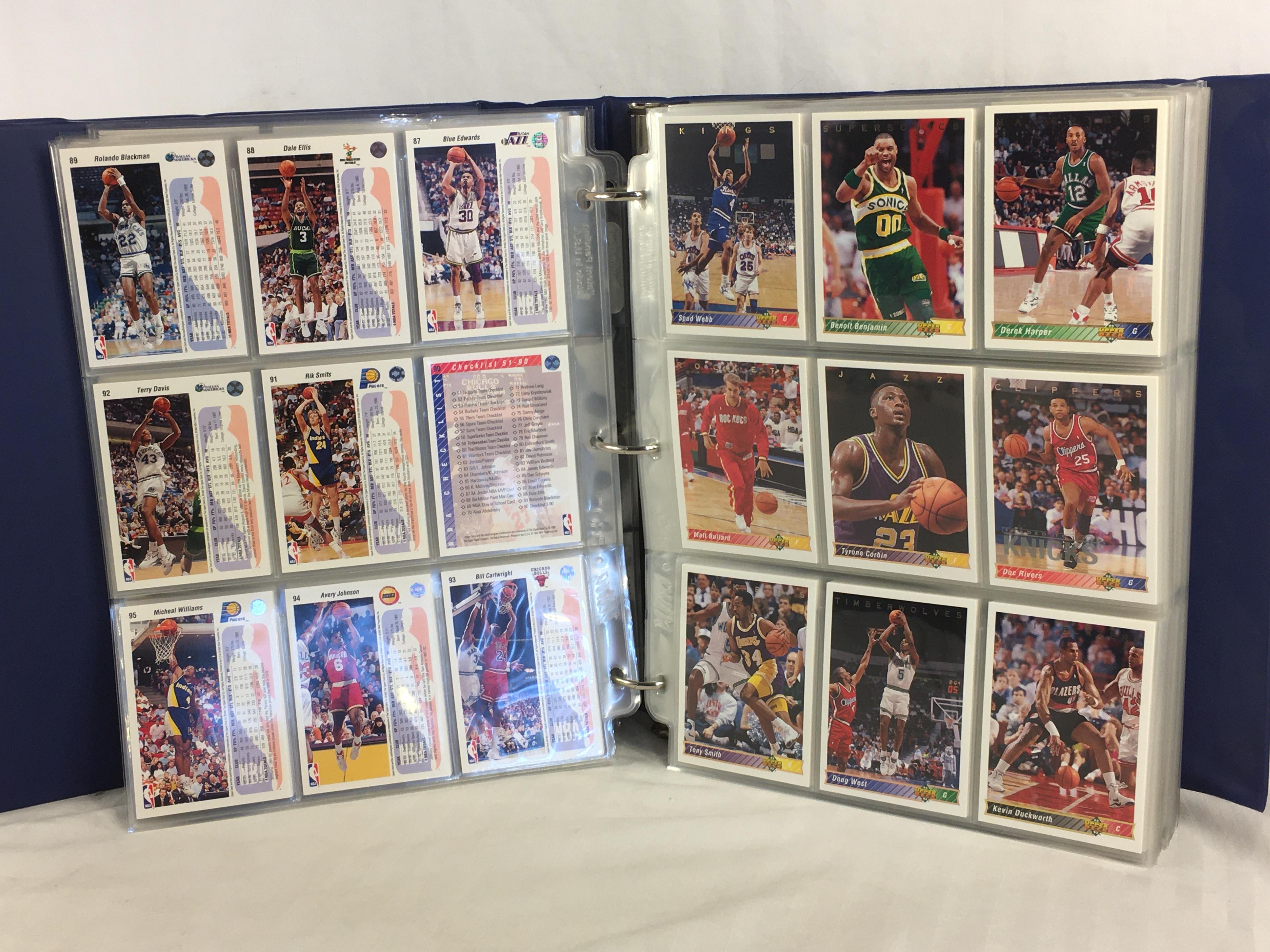 Collector Loose Cards in Binder 1992 NBA Basketball Sport Trading Cards - See Pictures