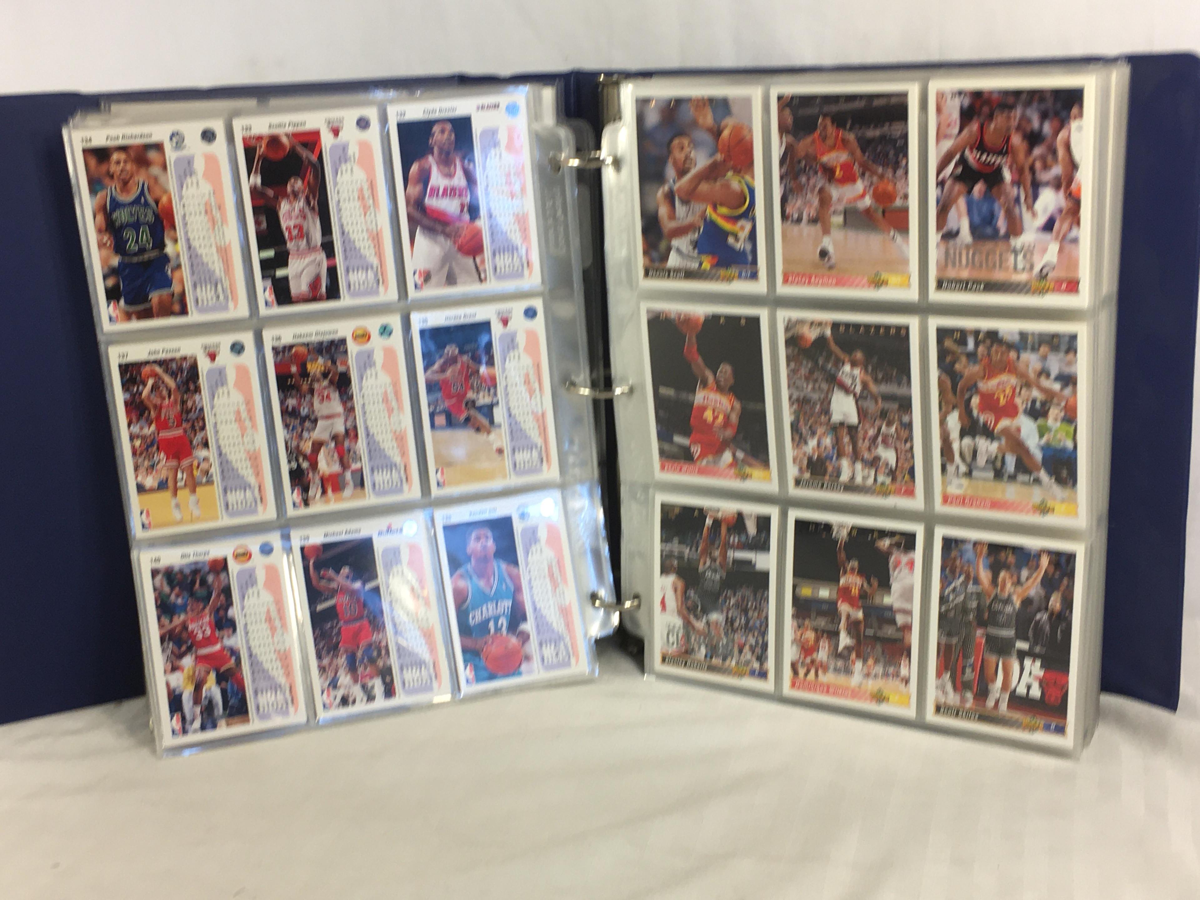 Collector Loose Cards in Binder 1992 NBA Basketball Sport Trading Cards - See Pictures