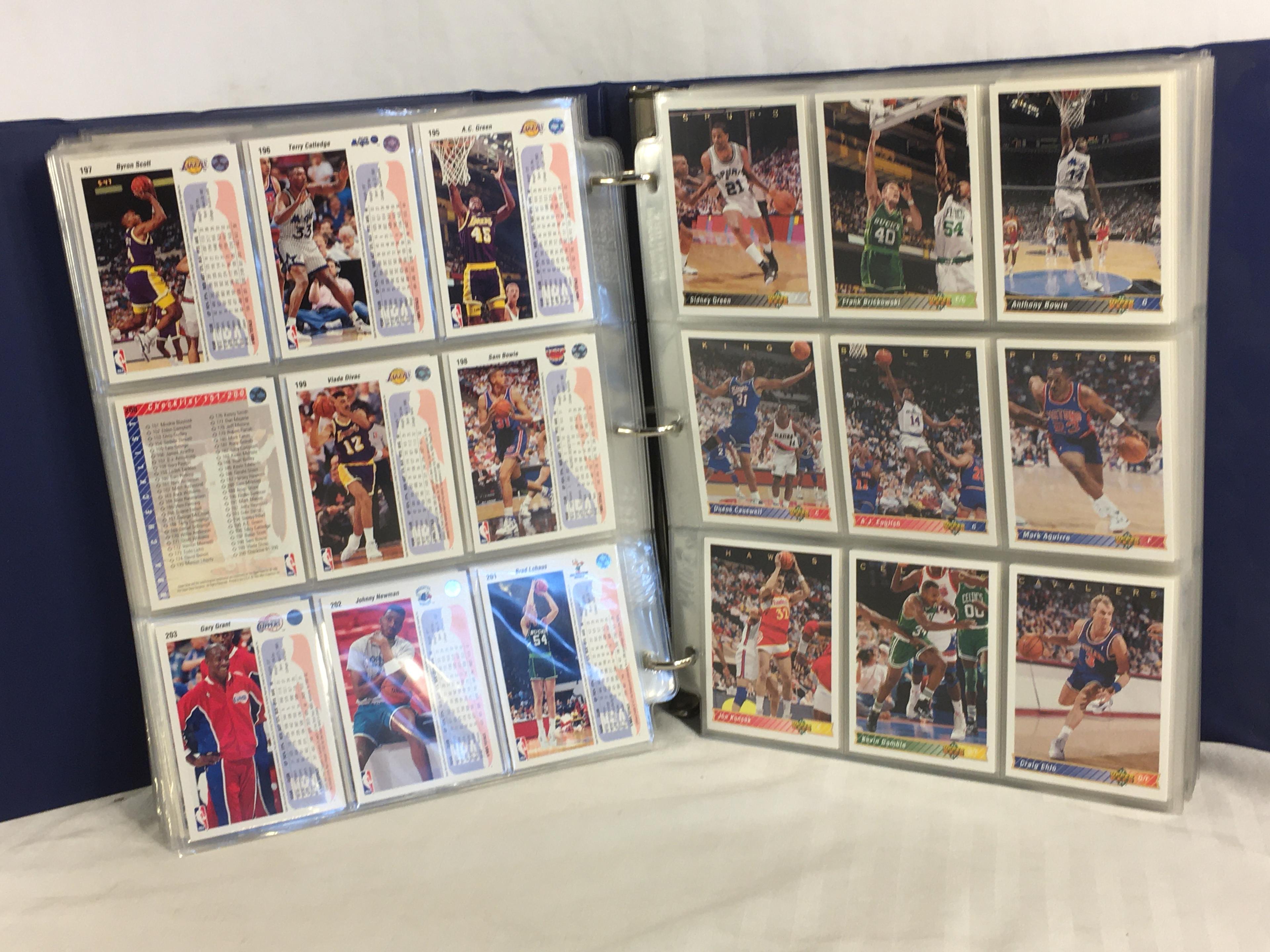 Collector Loose Cards in Binder 1992 NBA Basketball Sport Trading Cards - See Pictures