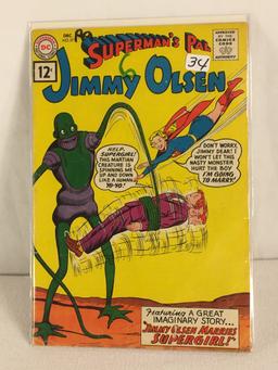 Collector Vintage DC, Comics Superman's Pal Jimmy Olsen Marries Supergirl Comic Book #57