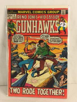 Collector Vintage Marvel Comics Reno Jones and Kid Cassidy Gunhawks Comic Book NO.1
