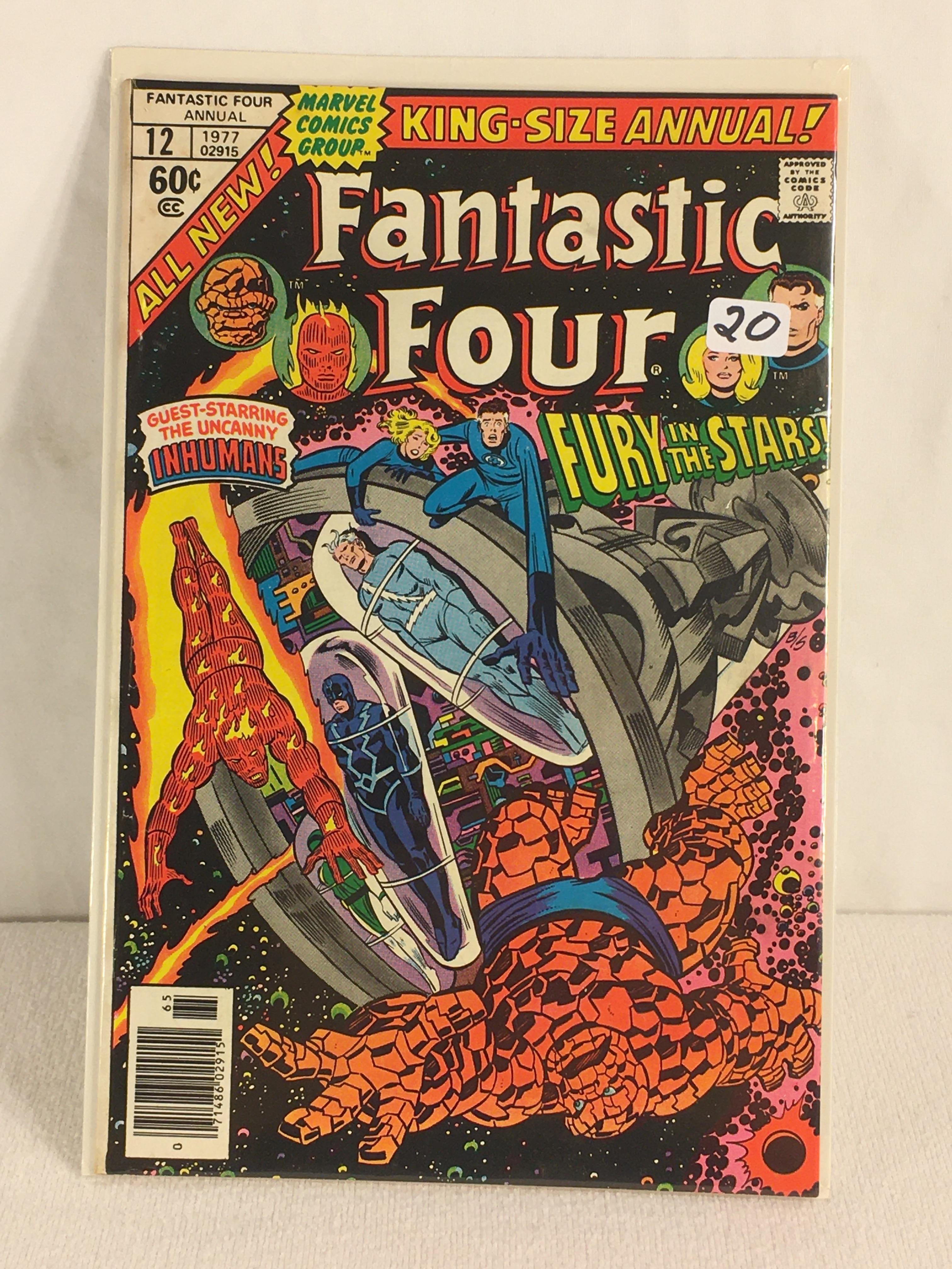 Collector Vintage Marvel Comics King-size Fantastic Four Comic Book No.12