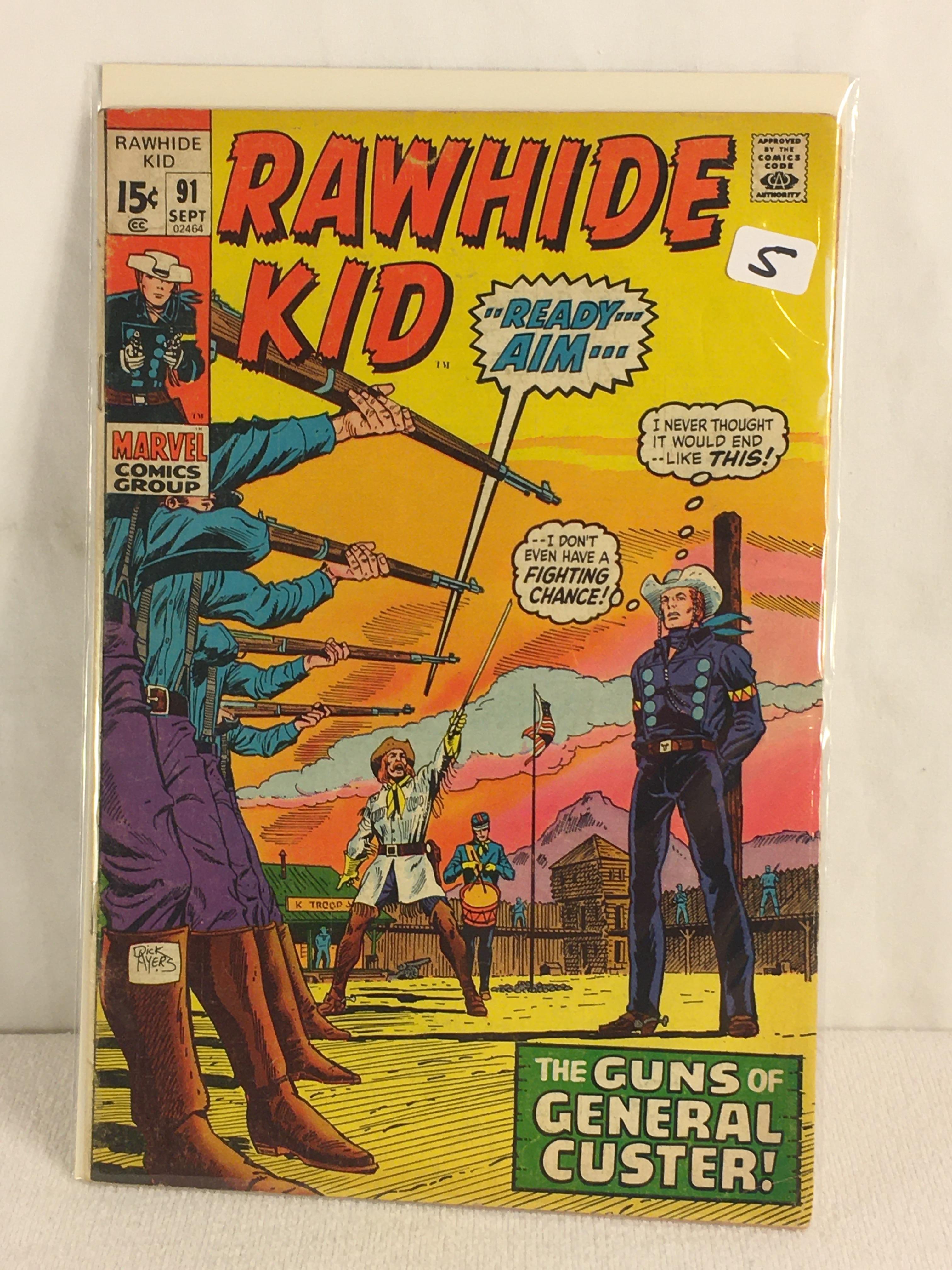 Collector Vintage Marvel Comics Rawhide Kid Comic Book No.91