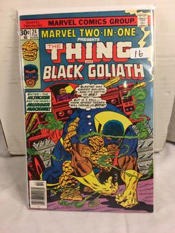 Collector Vintage Marvel Two-In-One The Thing and Black Goliath Comic Book No.24