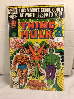 Collector Vintage Marvel Two-In-One The Thing and The Hulk Comic Book No.5