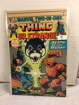 Collector Vintage Marvel Two-In-One  The Thing and DR. Strange Comic Book No.6