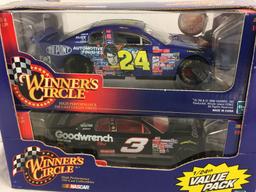 Collector Winner's Circle Superman Racing #23 & #3 1/24th Value Pack Diecast cars