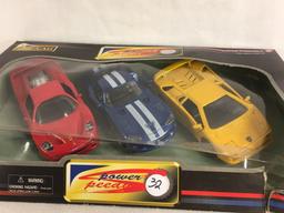 Collector 1997 Power Speed DieCast  Gift Set Cars Still in Box But, Box is Damage